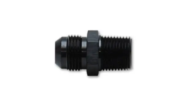 Vibrant -8AN to 3/8in NPT Straight Adapter Fitting - Aluminum image 2