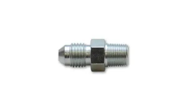 Vibrant -4AN to 1/8in NPT Straight Adapter Fitting - Steel image 2