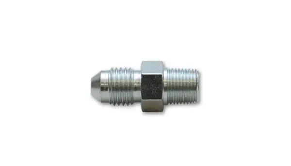 Vibrant -4AN to 1/8in NPT Straight Adapter Fitting - Steel image 4