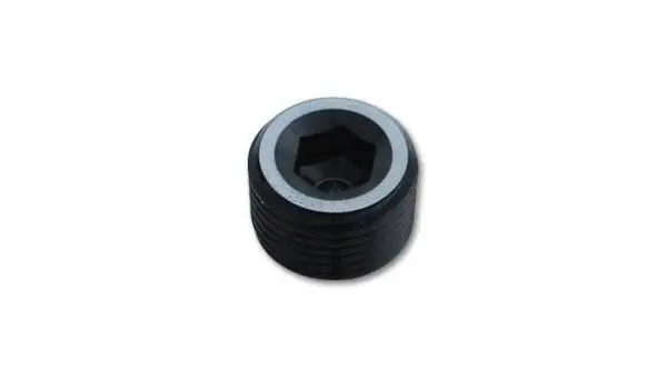 Vibrant 1/4in NPT Socket Pipe Plugs - Aluminum image 4