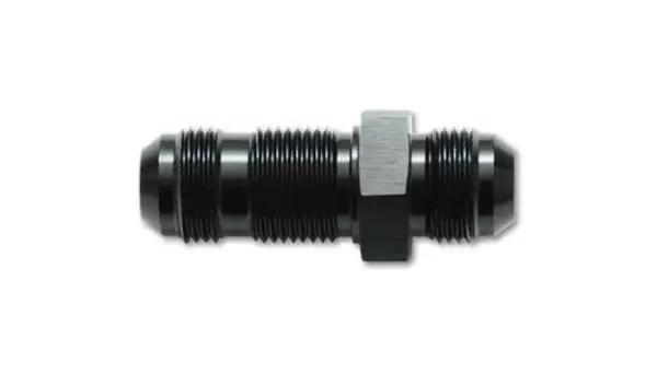 Vibrant -6AN Flare Straight Bulkhead Adapter Fitting - Aluminum thumbnail 4