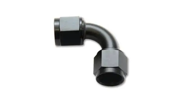 Vibrant -4AN Female 90 Degree Union Adapter (AN to AN) - Anodized Black Only image 4