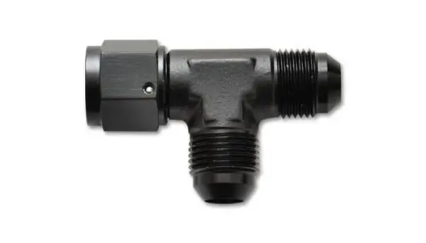 Vibrant -10AN Tee Fitting with Female -10AN Swivel image 4