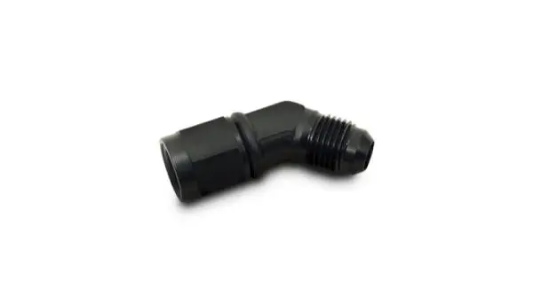 Vibrant -6AN Female to -6AN Male 45 Degree Swivel Adapter Fitting image 3