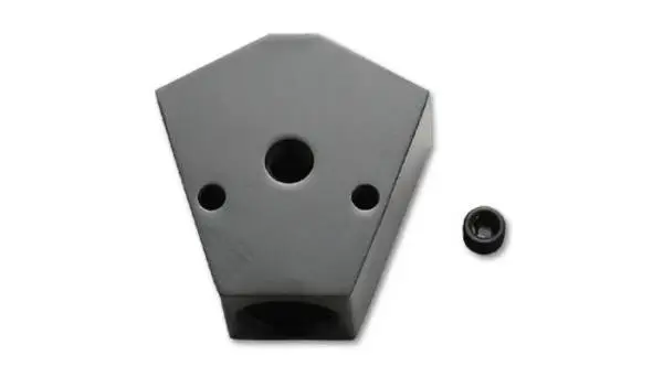 Vibrant Billet Aluminum Y-Block Fitting with 1/8in NPT Port - 3/8in NPT x 3/8in NPT x 3/8in NPT image 4