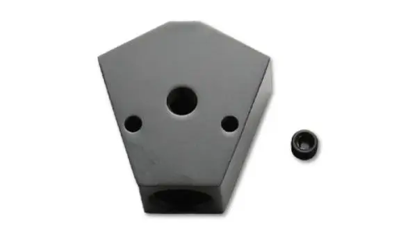 Vibrant Billet Aluminum Y-Block Fitting with 1/8in NPT Port - 1/2in NPT x 3/8in NPT x 3/8in NPT image 2