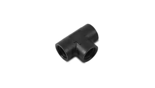Vibrant -8AN 938 Female Tee Adapter - Aluminum image 3