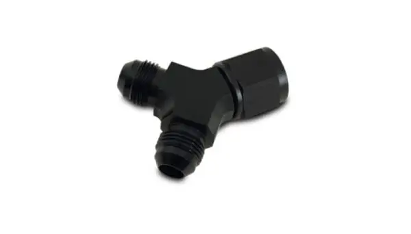 Vibrant -12AN Female x Dual -10AN Male Y-Adapter Fitting - Aluminum image 2
