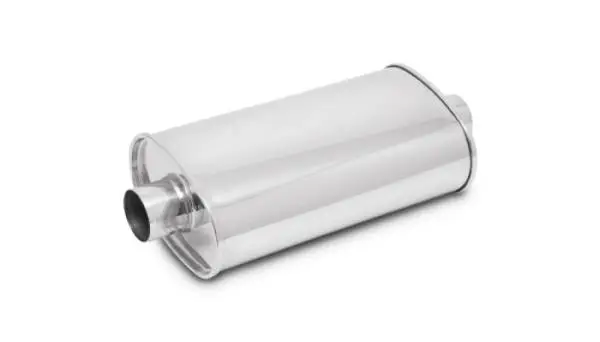 Vibrant StreetPower Oval Muff 5in x 9in x 15in long body 3in inlet I.D. x 3in outlet Center-Center thumbnail 3