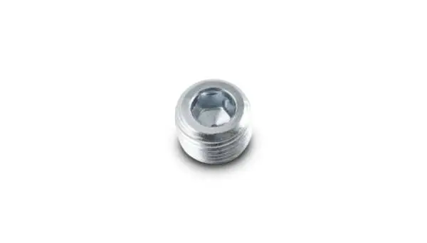 Vibrant 1/8in NPT Male Plug for EGT weld bung - Zinc Plated Mild Steel image 2