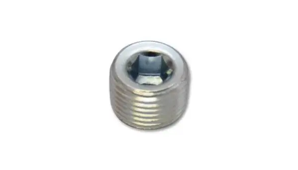 Vibrant 1/8in NPT Male Plug for EGT weld bung - Zinc Plated Mild Steel image 3