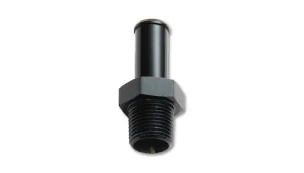 Vibrant 3/4in NPT to 3/4in Barb Straight Fitting - Aluminum image 2