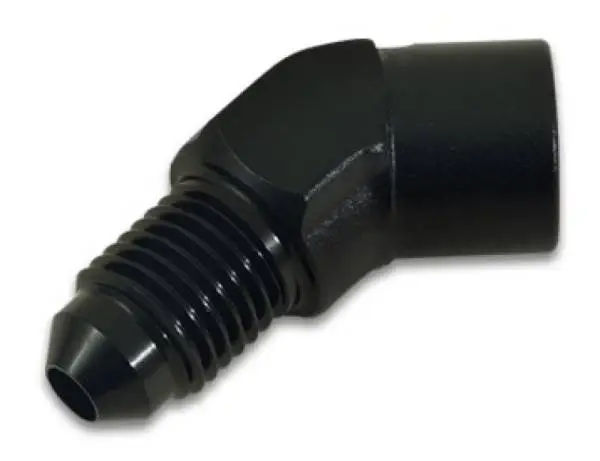 Vibrant -3AN to 1/8in NPT 45 Degree Adapter Fitting image 3