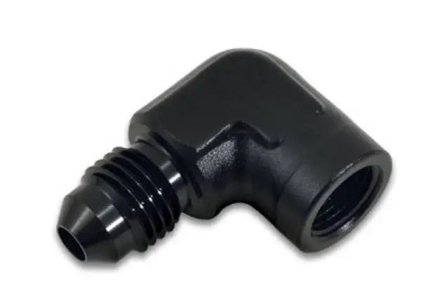 Vibrant -3AN to 1/8in NPT 90 Degree Adapter Fitting image 3