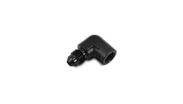 Vibrant -4AN to 1/8in NPT 90 Degree Adapter Fitting image 2