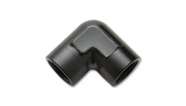 Vibrant 1/2in NPT 90 Degree Female Pipe Coupler Fitting image 2