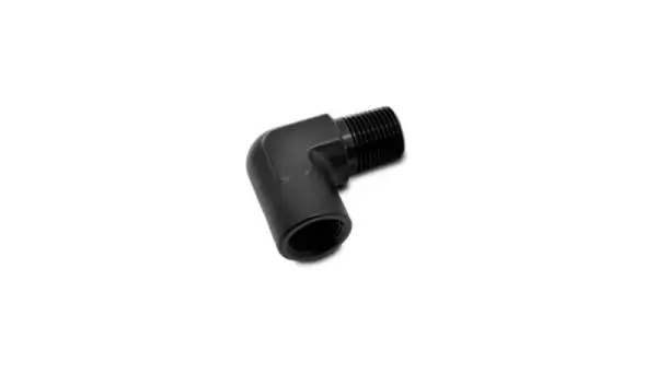 Vibrant 3/8in NPT Female to Male 90 Degree Pipe Adapter Fitting image 3