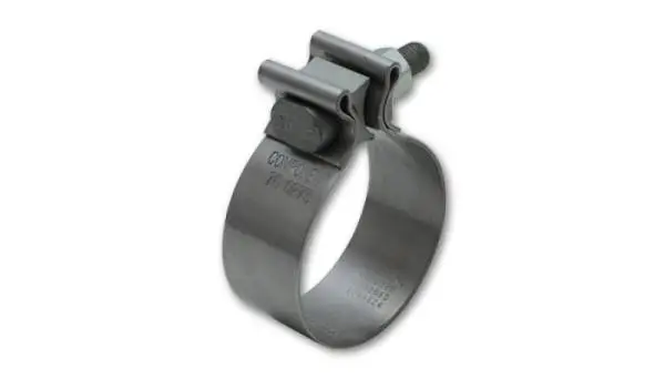 Vibrant SS Accuseal Exhaust Seal Clamp for 3.5in OD Tubing (1in wide band) image 2