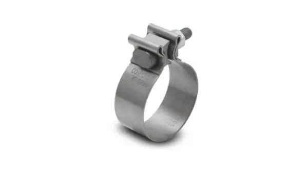 Vibrant SS Accuseal Exhaust Seal Clamp for 3.5in OD Tubing (1in wide band) image 3