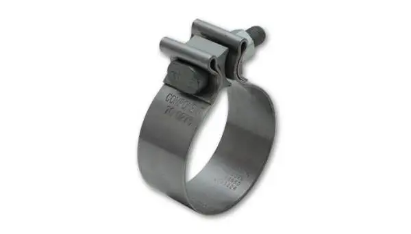 Vibrant SS Accuseal Exhaust Seal Clamp for 2.75in OD Tubing (1in wide band) image 4