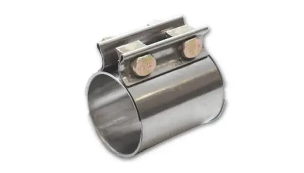Vibrant TC Series Heavy Duty SS Exhaust Sleeve Butt Joint Clamp for 2.5in O.D. Tubing image 2