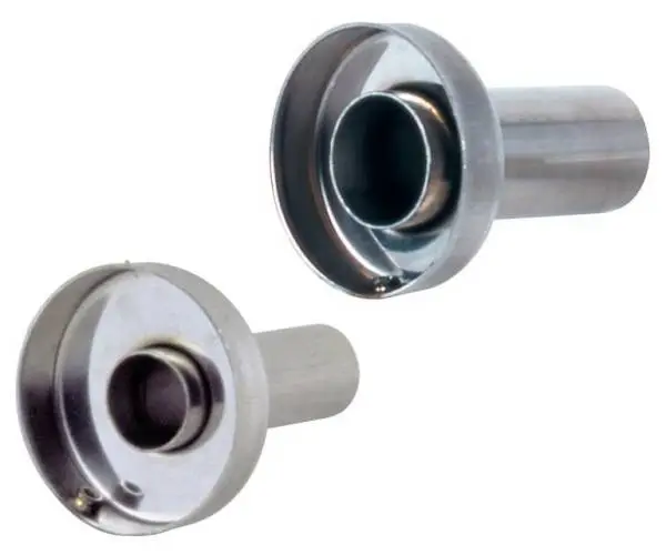 Vibrant 3.90in OD Low Inner Silencer Muffw/ 3.90in ID Single Wall Exh Tip2.5in OD Tuning Tube thumbnail 5