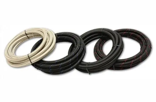 Vibrant -10 AN SS Braided Flex Hose (2 foot roll) thumbnail 5