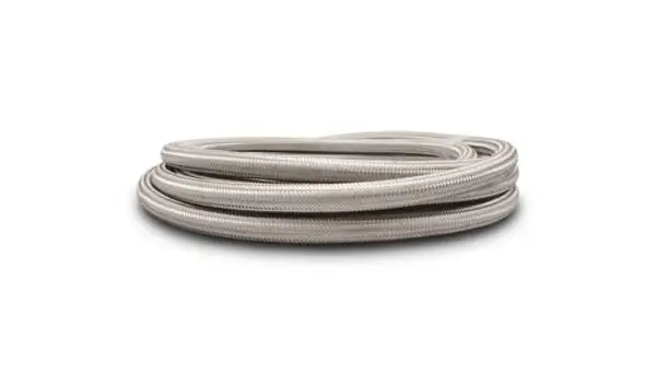Vibrant -6 AN SS Braided Flex Hose (10 foot roll) thumbnail 3