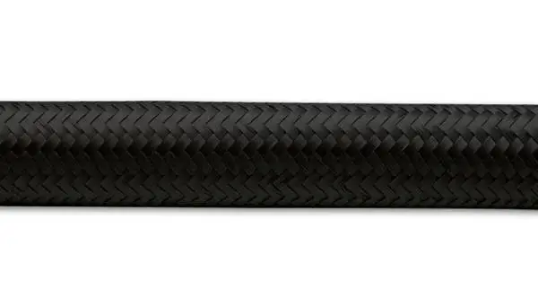 Vibrant -8 AN Black Nylon Braided Flex Hose (10 foot roll) thumbnail 4