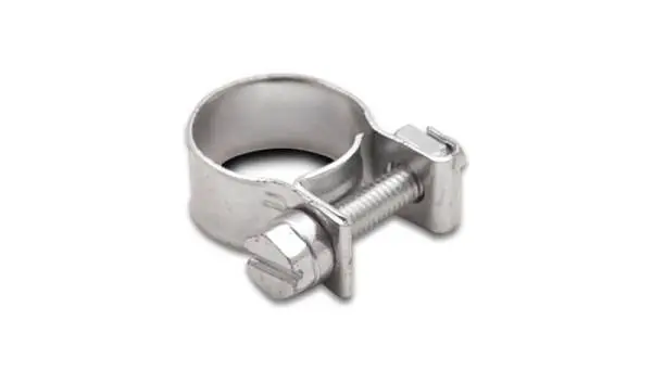 Vibrant Inj Style Mini Hose Clamps 16-18mm clamping range Pack of 10 Zinc Plated Mild Steel image 2