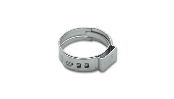 Vibrant One Ear Stepless Pinch Clamps 16.0-19.2mm clamping range (Pack of 10) SS 7mm band width image 5