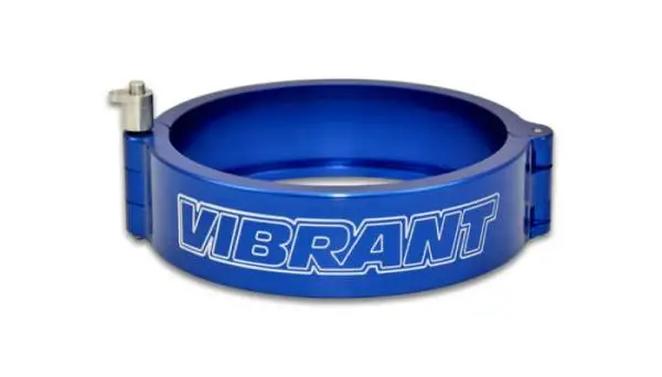 Vibrant 2.5in HD Quick Release Clamp w/Pin - Anodized Blue image 2