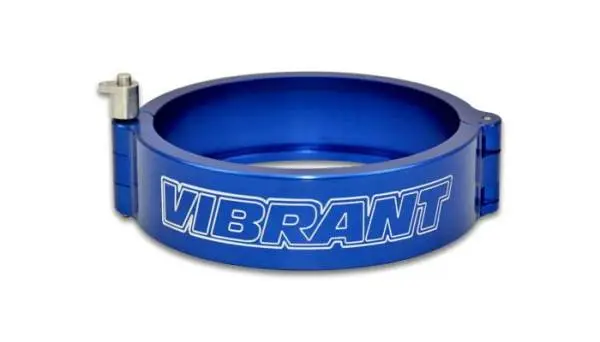 Vibrant 2.5in HD Quick Release Clamp w/Pin - Anodized Blue image 3