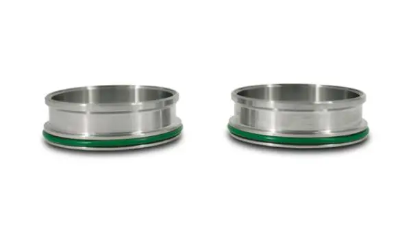 Vibrant Stainless Steel Weld Fitting w/ O-Rings for 4in OD Tubing thumbnail 3