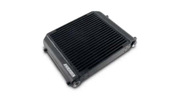 Vibrant Single Pass Oil Cooler Assembly 12in x 12in x 2in