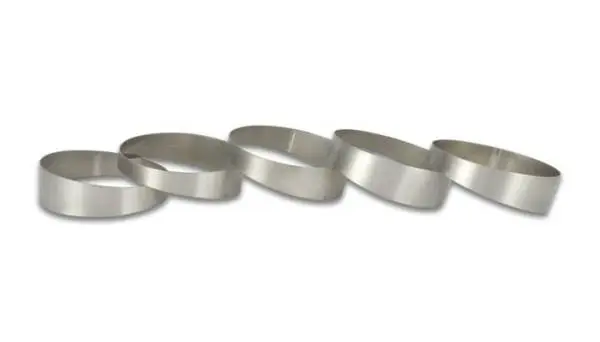 Vibrant 4in. O.D. Titanium Pie Cuts - Bag of 5 image 4