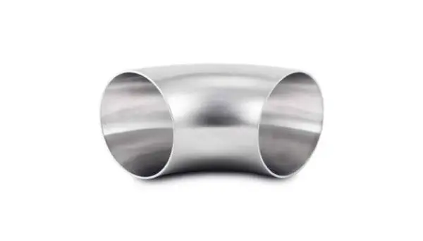 Vibrant 2.75in OD T304 SS 90 Deg Mandrel Bend Elbow (2.75in Centerline Radius)