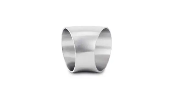 Vibrant 2.25in OD T304 SS 45 Deg Mandrel Bend Elbow (2.25in Centerline Radius)