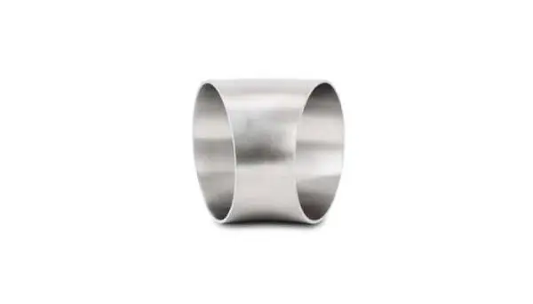 Vibrant 2.75in OD T304 SS 45 Deg Mandrel Bend Elbow (2.75in Centerline Radius)