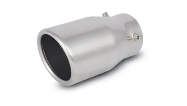 Vibrant 3in Round SS Bolt-On Exhaust Tip (Single Wall Angle Cut Rolled Edge) thumbnail 3