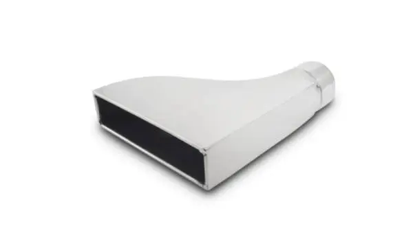 Vibrant 7.75in x 1.875in Rectangular SS Exhaust Tip (Camaro Style) - with 2.5in Inlet thumbnail 3