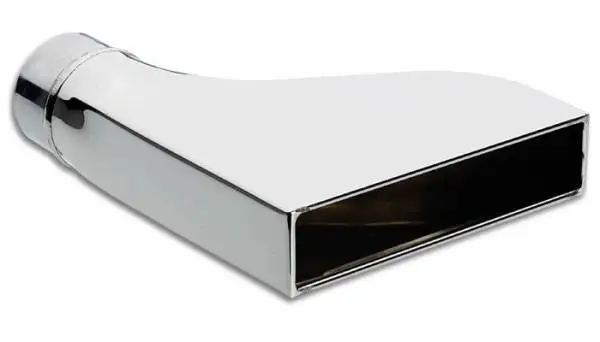 Vibrant 7.75in x 1.875in Rectangular SS Exhaust Tip (Camaro Style) - with 2.5in Inlet thumbnail 4