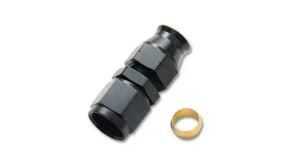 Vibrant -6AN Female to 5/16in Tube Adapter Fittings with Brass Olive Insert image 4