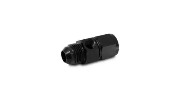 Vibrant -10AN Male to -10AN Female Union Adapter Fitting with 1/8in NPT Port image 3