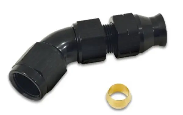 Vibrant 45 Degree 1/2in Tube to Female 8AN Adapter image 3