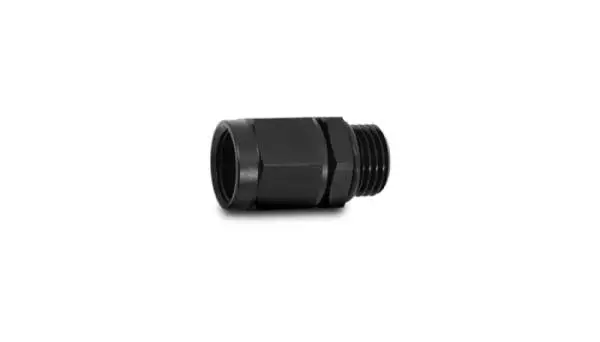 Vibrant -6AN Female to -8AN Male Straight Cut Adapter with O-Ring image 3