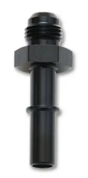 Vibrant -8AN to 5/16in Quick Connect Push On EFI Adapter Fitting - Black image 3