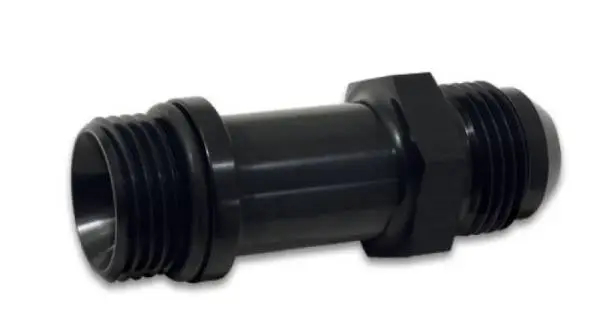 Vibrant Male -12AN to Male Straight -12AN ORB w/ O-Ring Extender Adapter 2.5 in. long image 3