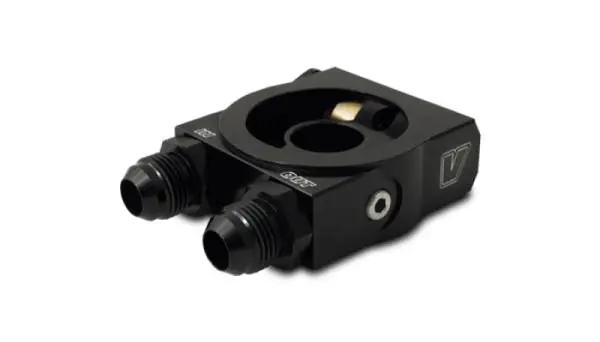 Vibrant Thermostatic Oil Cooler Sandwich Adapter w/Thermostat thumbnail 2