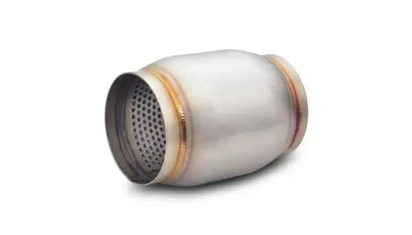 Vibrant SS Race Muffler 3in inlet/outlet x 5in long thumbnail 3